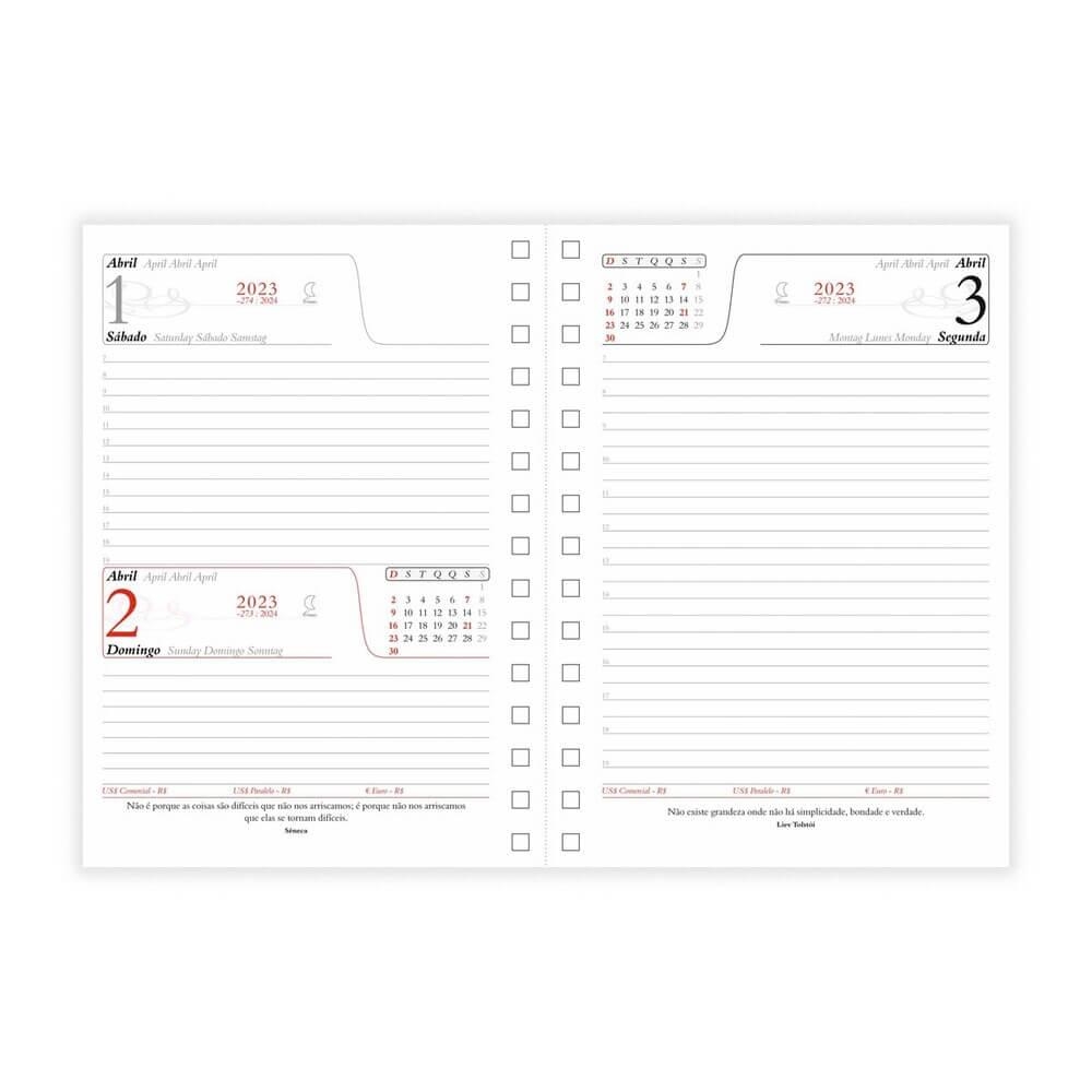 Agenda Personalizada Wire-O 