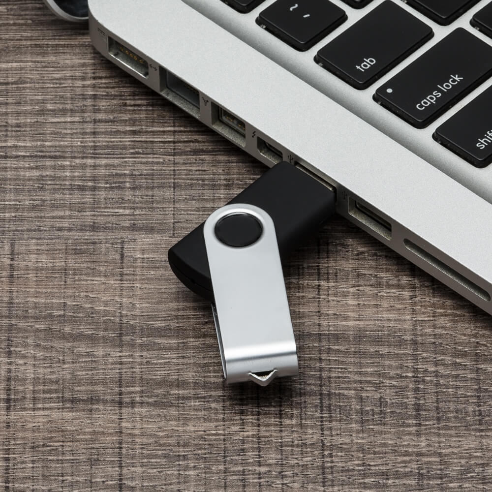 Pen Drive Giratório Personalizado 16 Gb