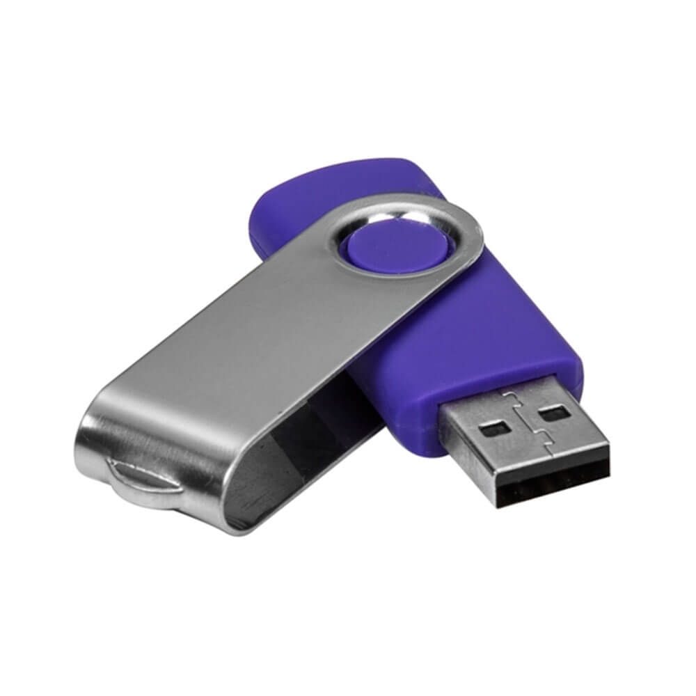  Pen Drive Giratório Personalizado 4 Gb